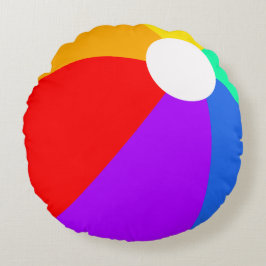 Beach Ball Pillow Rond Kussen