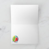 Beach Ball Pool of Beach Dank u voor uw briefkaart (Binnen)