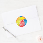 Beach Ball Pool Party Dank u Sticker (Envelop)