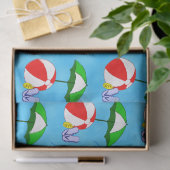 Beach Ball Pool Toys Summer Pattern-document Tissuepapier (Geschenk)