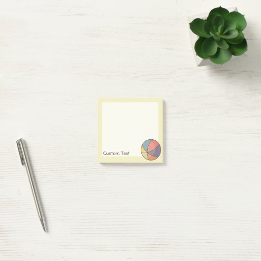 Beach Ball Post-it® Notes (Kantoor)