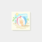 Beach Ball Post-it® Notes (Voorkant)