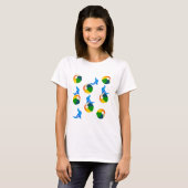 Beach Ball & Seal T-shirt (Voorkant volledig)