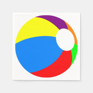 Beach Ball Servetten