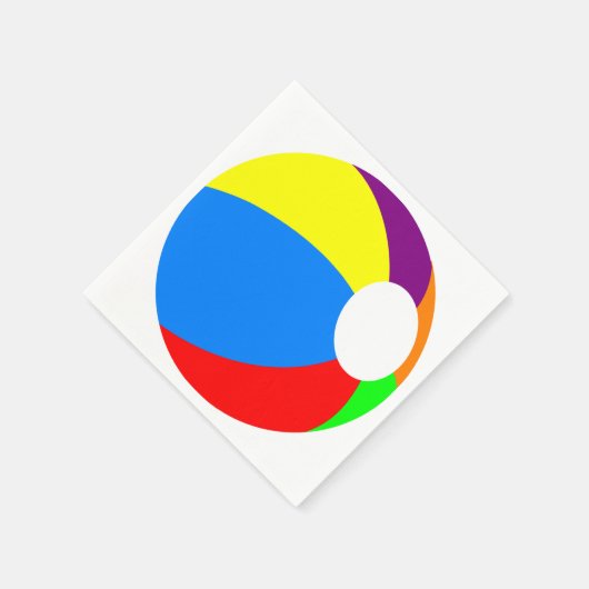 Beach Ball Servetten (Hoek)