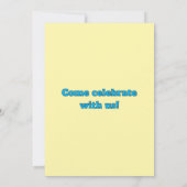 Beach Ball Shape Photos Beach Party Kaart (Achterkant)