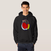 Beach Ball-sleuf Hoodie (Voorkant volledig)