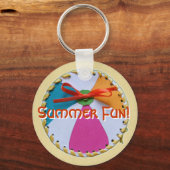 Beach Ball Sleutelhanger (Voorkant)