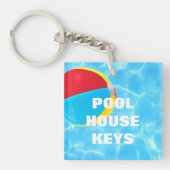 Beach Ball Sleutelhanger (Voorkant)