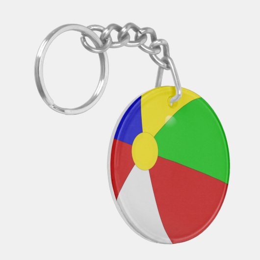 Beach Ball Sleutelhanger (Voorkant Links)
