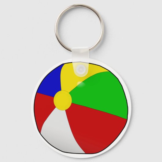 Beach Ball Sleutelhanger (Voorkant)