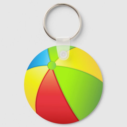 Beach Ball Sleutelhanger ID Label JOUW NAAM en num (Achterkant)