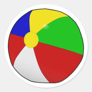 Beach Ball Stickers