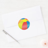 Beach Ball Summer Time Fun Sticker (Envelop)