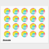 Beach Ball Summer Time Fun Sticker (Vel)