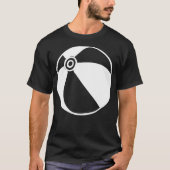 Beach Ball sunset kerstmis T-shirt (Voorkant)