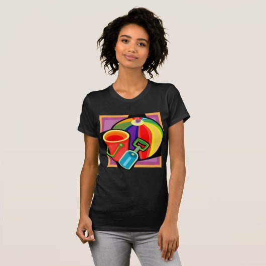 Beach Ball T-shirt (Voorkant volledig)