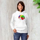 Beach Ball Vrouwen Hoodie