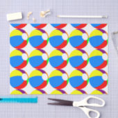 Beach Ball-weefselpapier Tissuepapier (Craft)