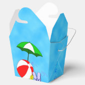 Beach Ball Zwembad Paraplu Party Favor Box Bedankdoosjes (Geopend)