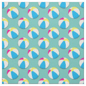 Beach Balls Cute Summer Pool Stof (Swatch)