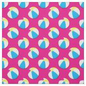 Beach Balls Cute Summer Pool Stof (Swatch)