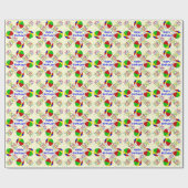 Beach Balls en Crazy Dancing - Happy Birthday! Cadeaupapier (Vlak)