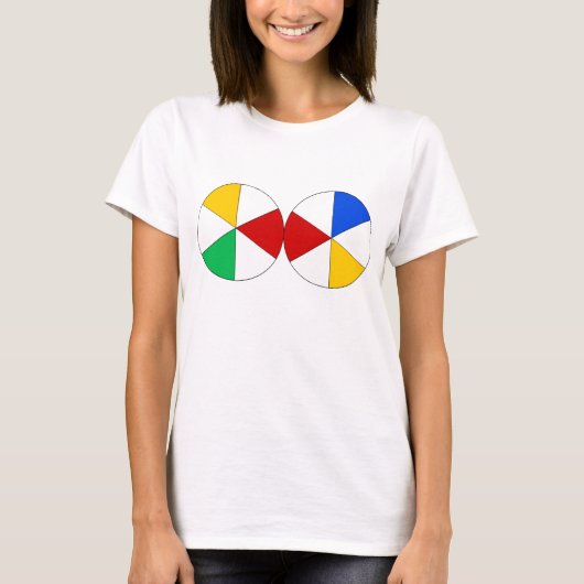 Beach Balls Top! T-shirt (Voorkant)