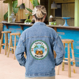 Beach Bar Beers Denim Jas Jacket