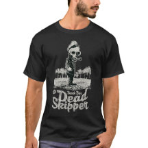 Beach Bar Dead Skipper T-shirt - Tropisch Plezier