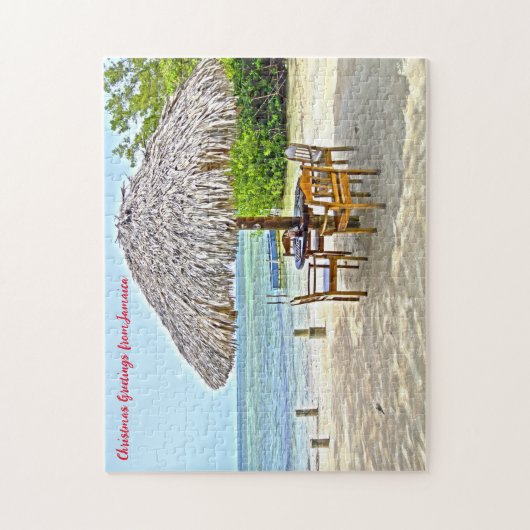 Beach Bar Jamaica. Legpuzzel (Verticaal)