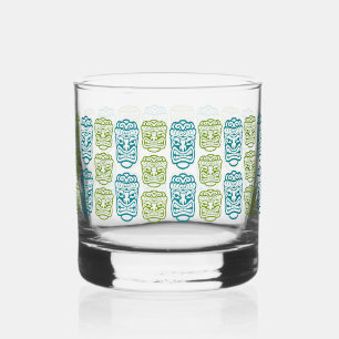 Beach Bar Party Retro Tiki Whisky Glas