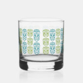 Beach Bar Party Retro Tiki Whisky Glas (Links)