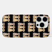 Beach Barkers Bikini Trio met Attitude Case-Mate iPhone Case (Achterkant (horizontaal))
