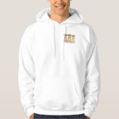 Beach Barkers Bikini Trio met Attitude Hoodie (Voorkant)