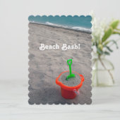 Beach Bash Kaart (Staand voorkant)