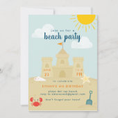 Beach Bash Kaart (Voorkant)