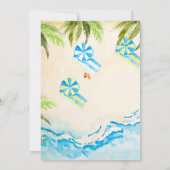 Beach Bash | Scholen uit zomerfeest Kaart (Achterkant)