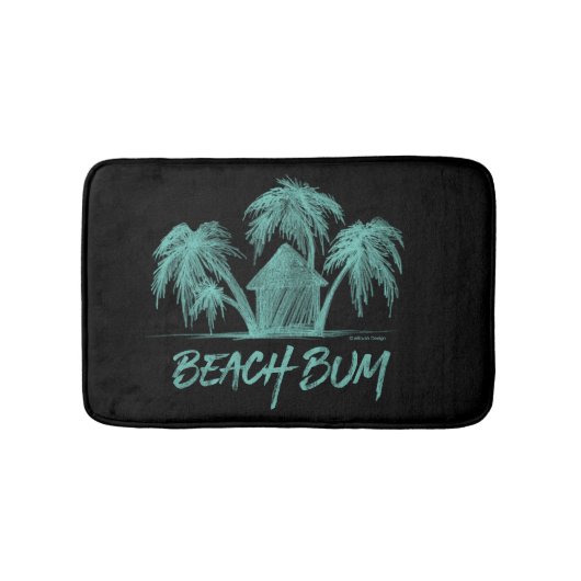 Beach Bath Mat (Voorkant)