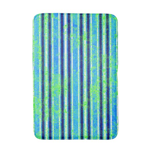 Beach Batik Stripes Badmat (Voorkant Verticaal)