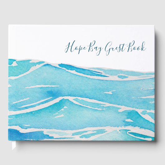 Beach Bay Bed & Breakfast Verhuur Handtekening Gastenboek (Voorkant)