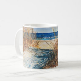 Beach Beauful Sand Dunes Painting Koffiemok