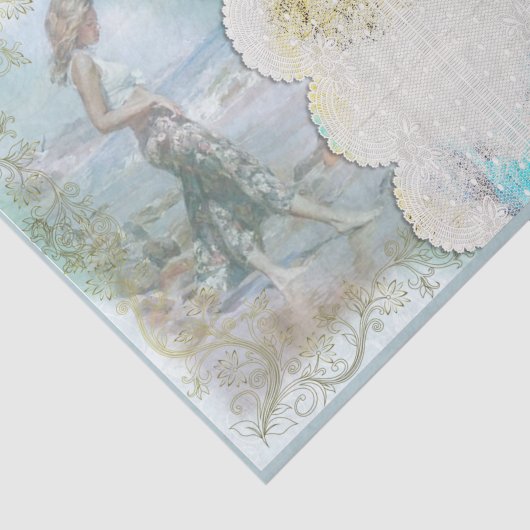 Beach Beauty Design Series 7 Tissuepapier (Detail)