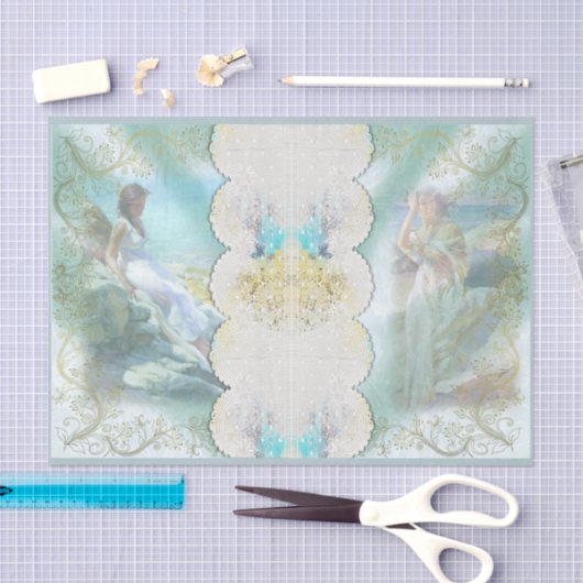 Beach Beauty Design Series 8 Tissuepapier (Craft)