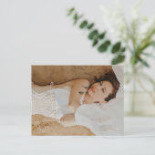 Beach Beauty Photo Briefkaart (Staand voorkant)