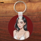 Beach Beauty Sleutelhanger (Voorkant)