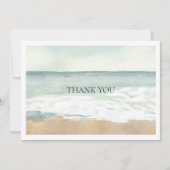 Beach Bedankkaart (Voorkant)