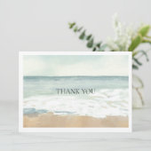 Beach Bedankkaart (Staand voorkant)