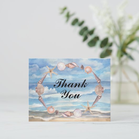 Beach Bedankt (Staand voorkant)