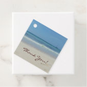 Beach Bedankt Bedankjes Labels (In situ)